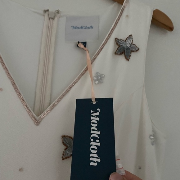 NWT Modcloth Under the Stars Sequin Maxi Dress - Picture 9 of 12